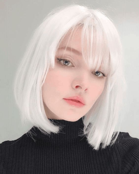 melhores ideias cabelo platinado feminino