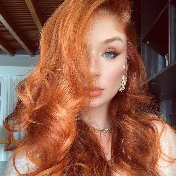 cabelo feminino ruivo