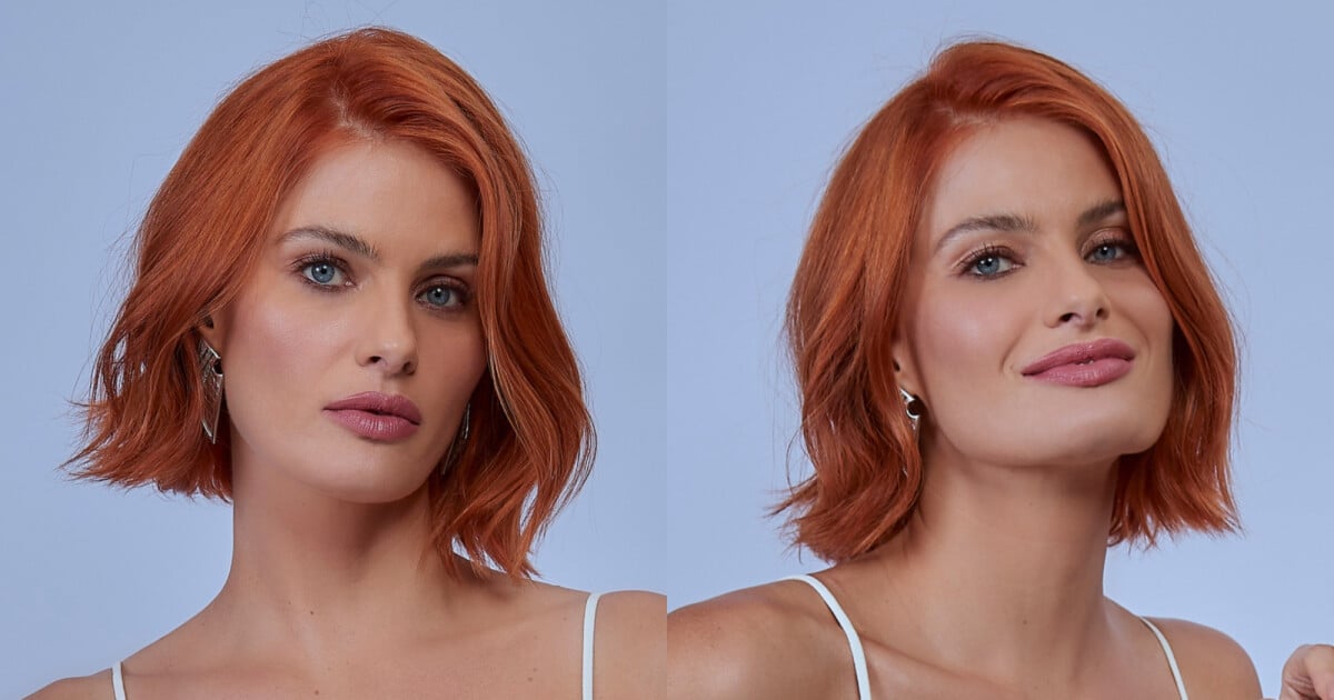 cabelo feminino ruivo