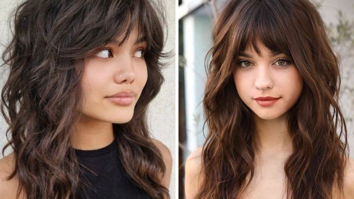 cabelo feminino shaggy