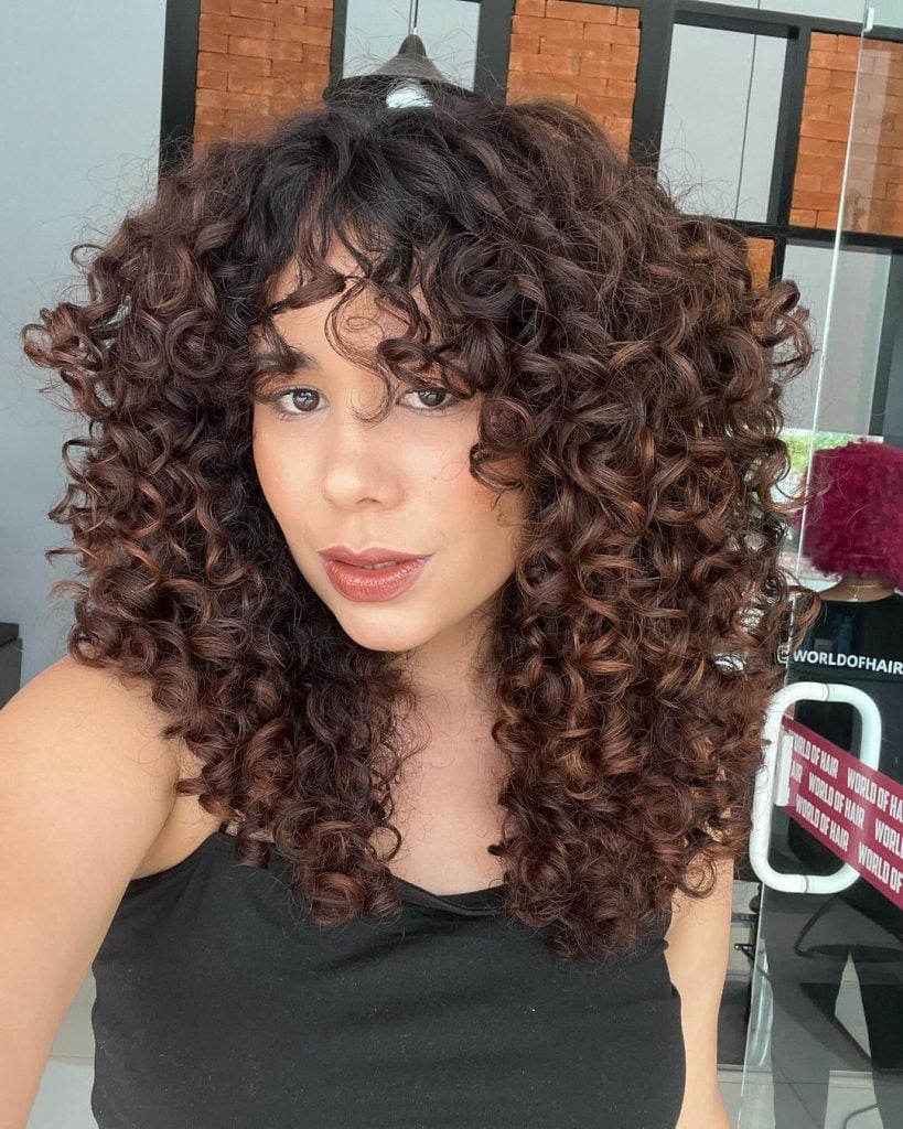 cabelo feminino shaggy