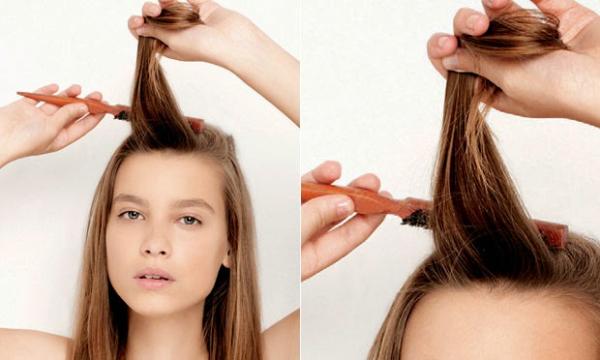 como fazer topete arredondado sem ficar quadrado