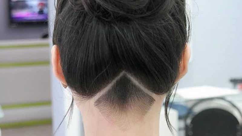 cabelo feminino undercut
