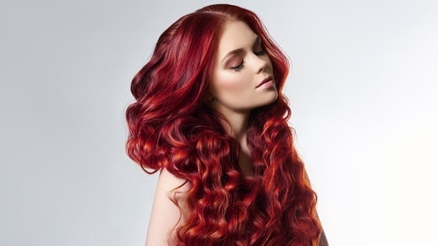 cabelo feminino vinho