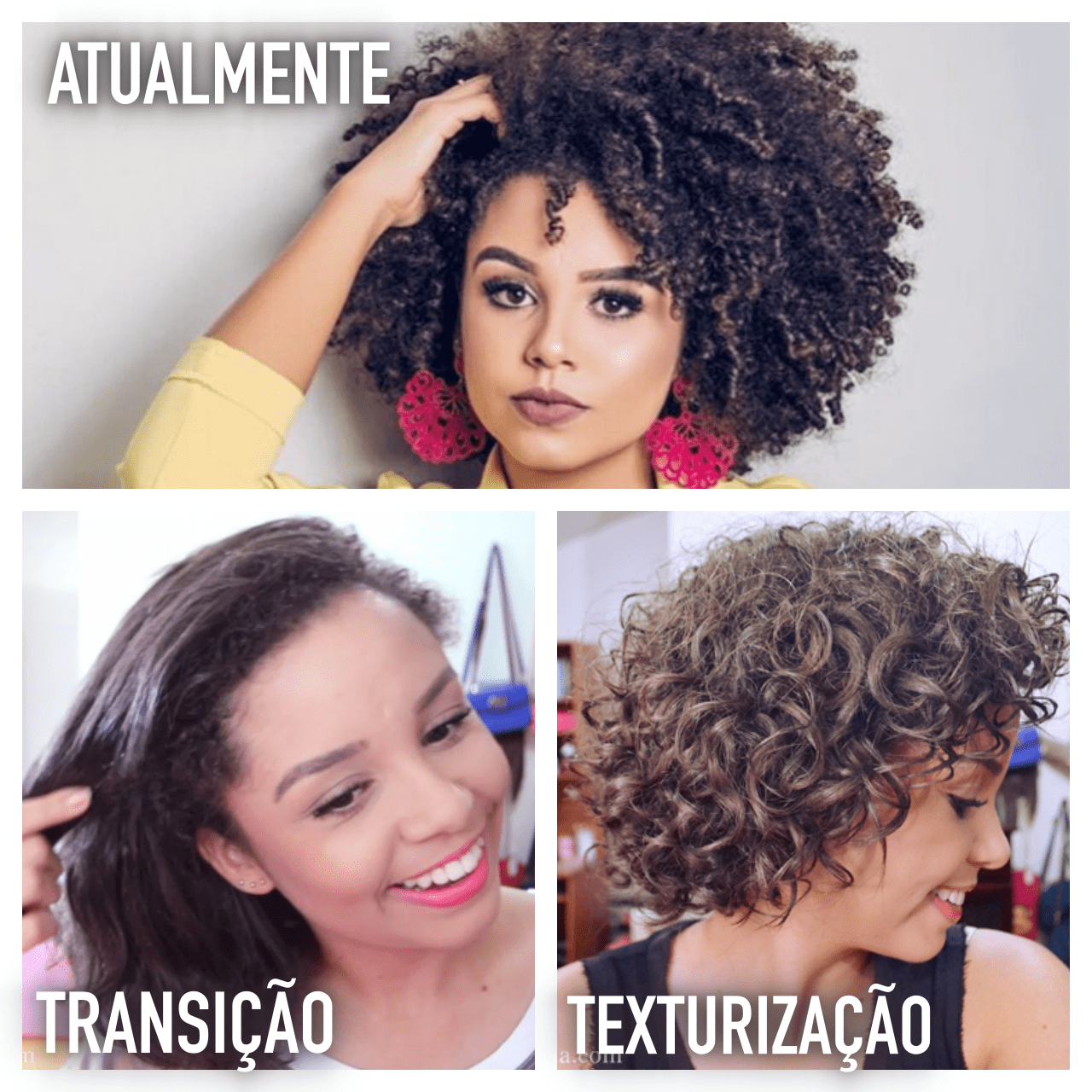 cabelo frisado natural