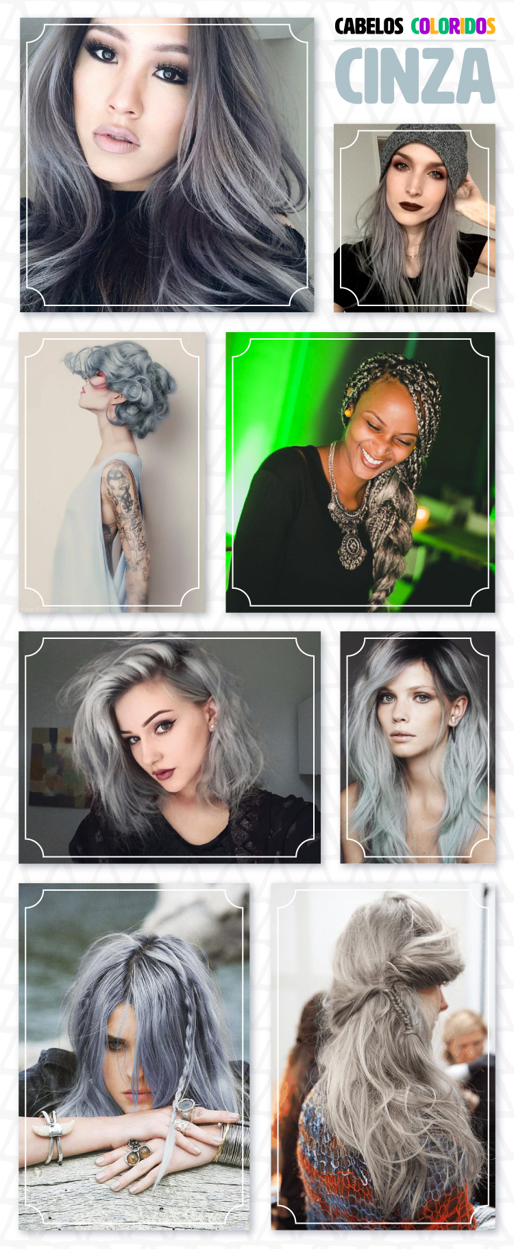 Os Melhores Produtos para Manter o Cabelo Grafite Vibrante