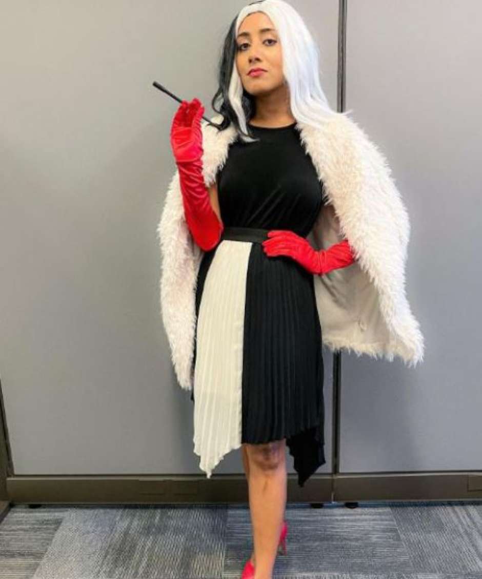 cabelo halloween feminino