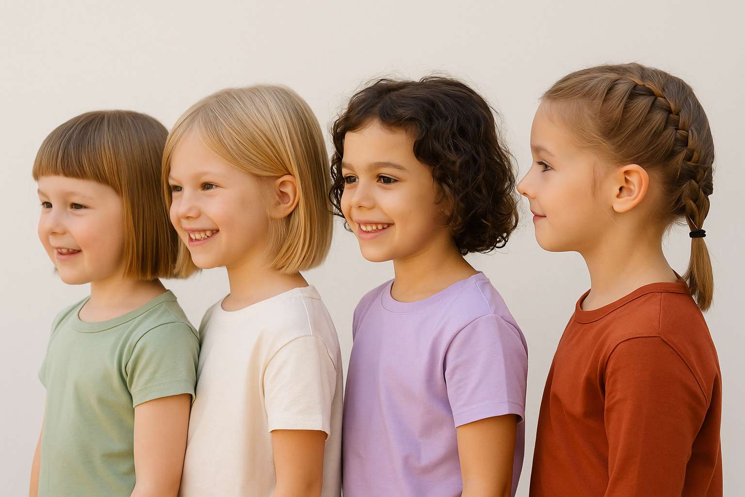 cabelo infantil feminino corte