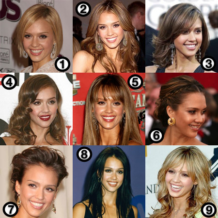 melhores estilos cabelo jessica alba para copiar