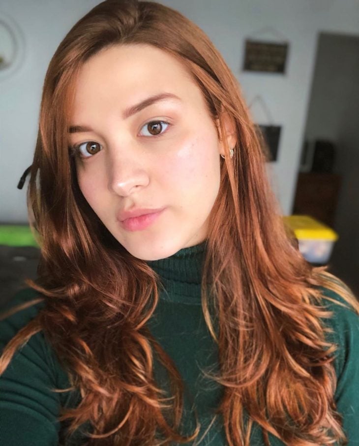 cabelo louro escuro acobreado