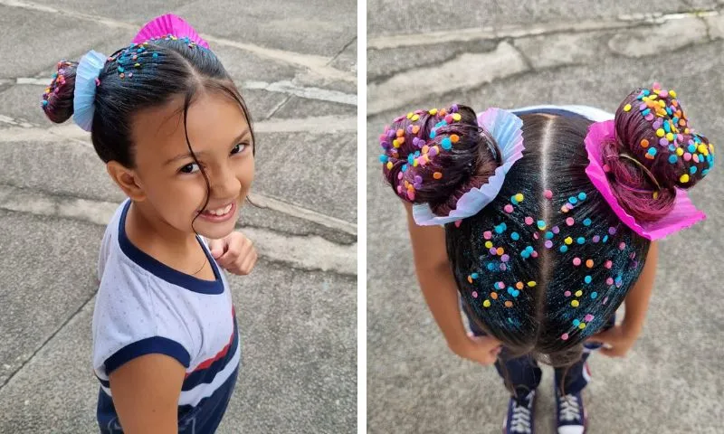 cabelo maluco cupcake