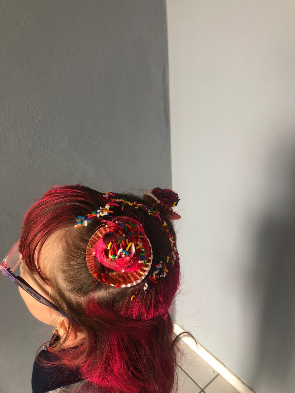 cabelo maluco cupcake