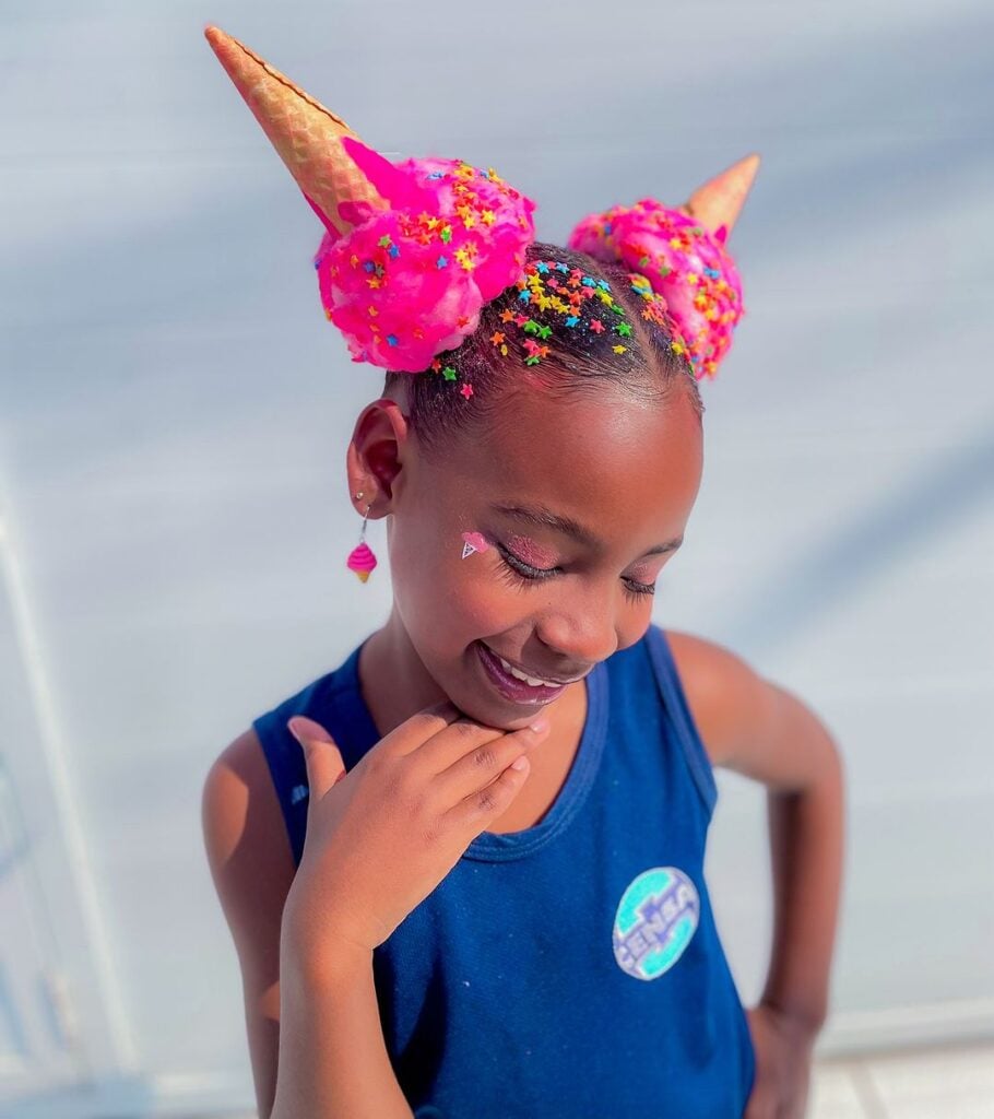 cabelo maluco cupcake