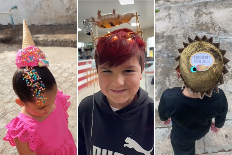 Cabelo Maluco para Meninas: Penteados Encantados e Temáticos