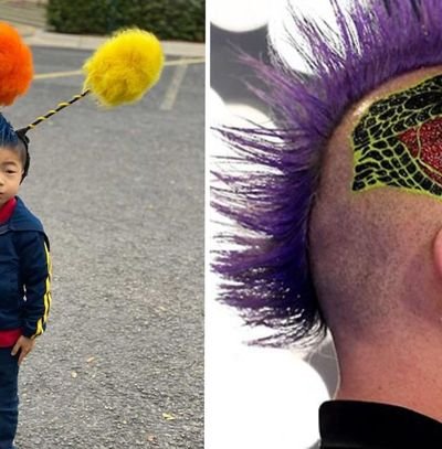 Penteados Malucos Temáticos: De Super-Heróis a Animais