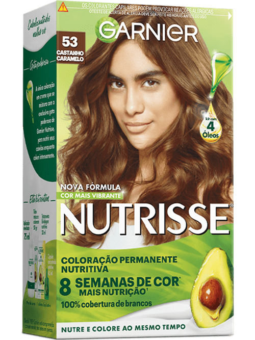 cabelo marrom caramelo