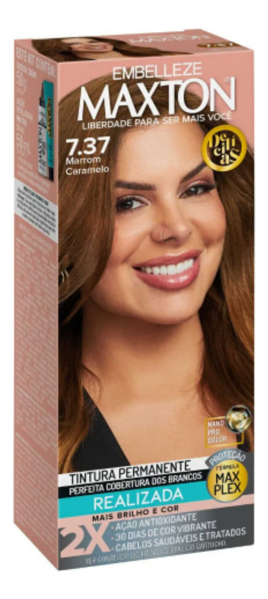 cabelo marrom caramelo