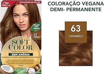 cabelo marrom caramelo