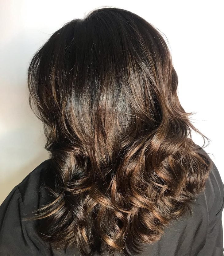 técnicas de mechas em cabelo castanho