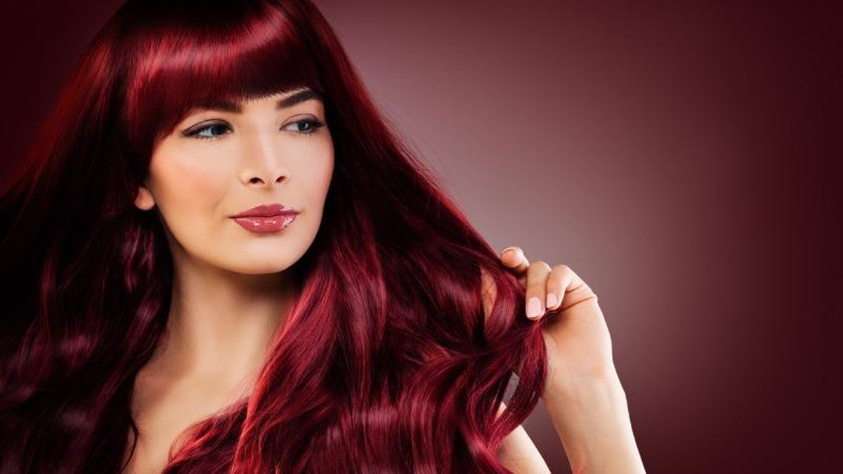 cabelo marsala em negras