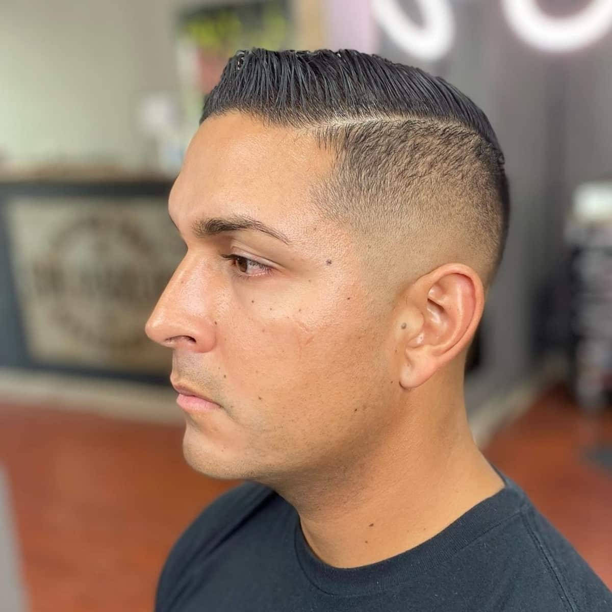 cabelo masculino estilo militar