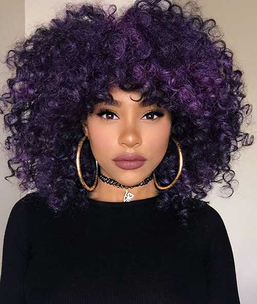 cabelo masculino roxo