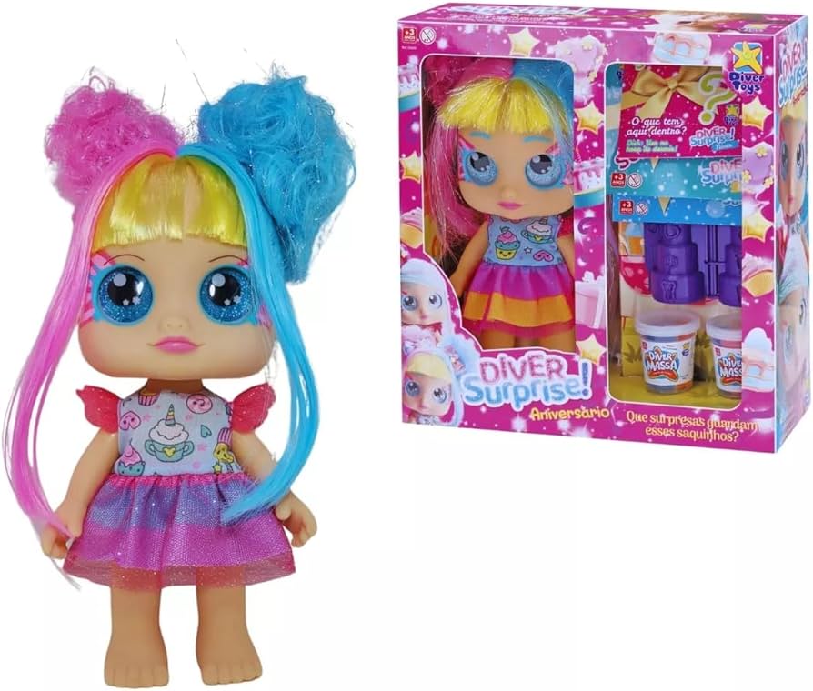 cabelo metade azul metade rosa