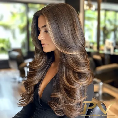 cabelo morena iluminada caramelo