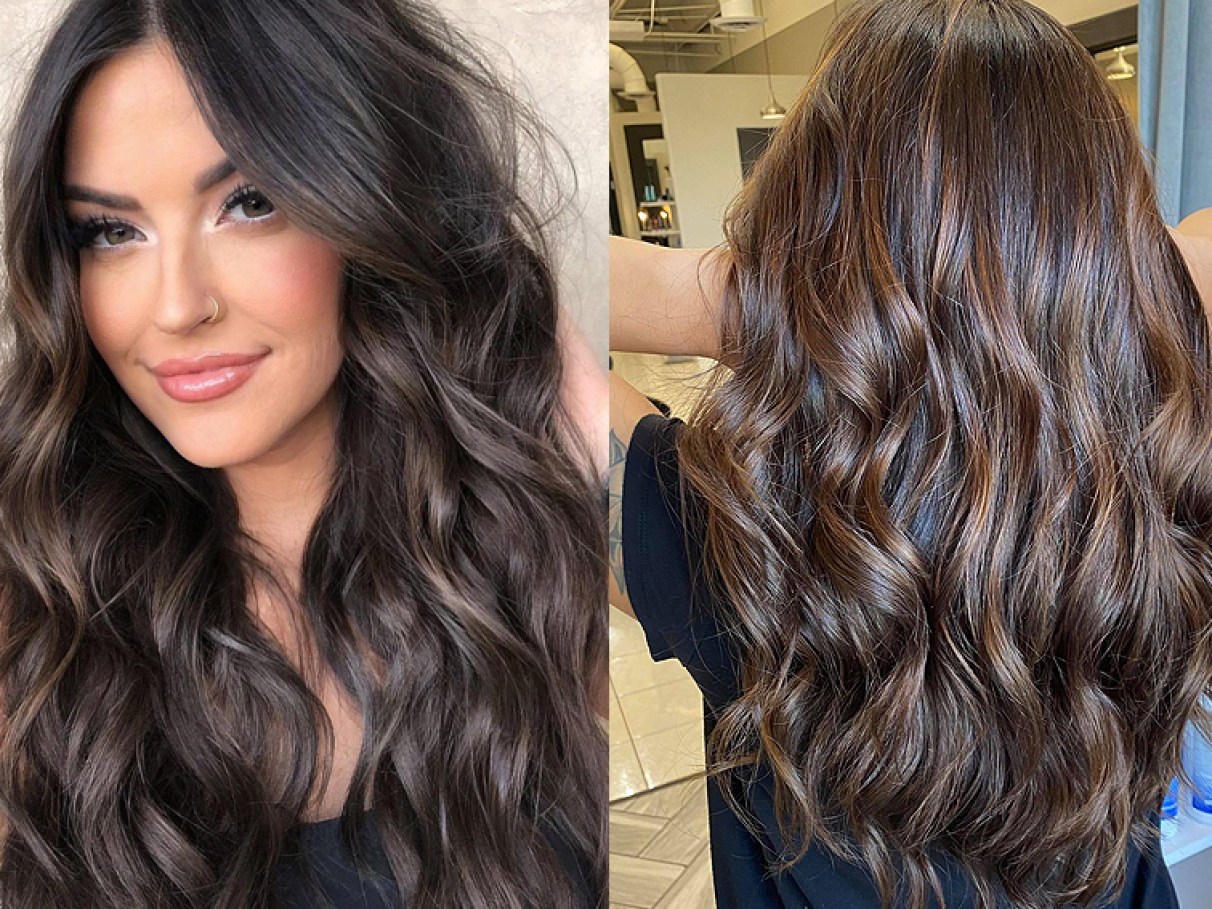 cabelo morena iluminada caramelo