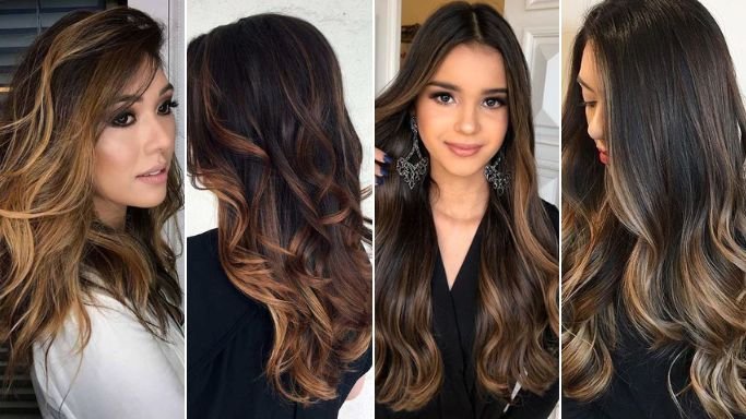 cabelo morena iluminada caramelo