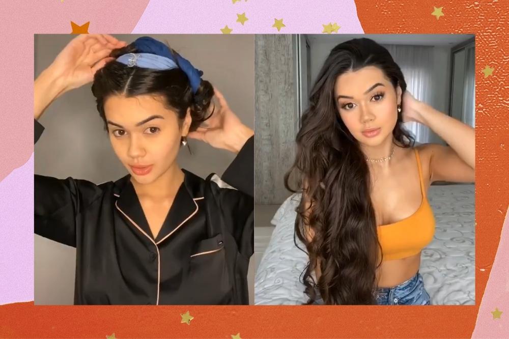 como definir ondas de cabelo 2b curto