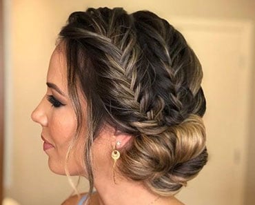 cabelo para formatura
