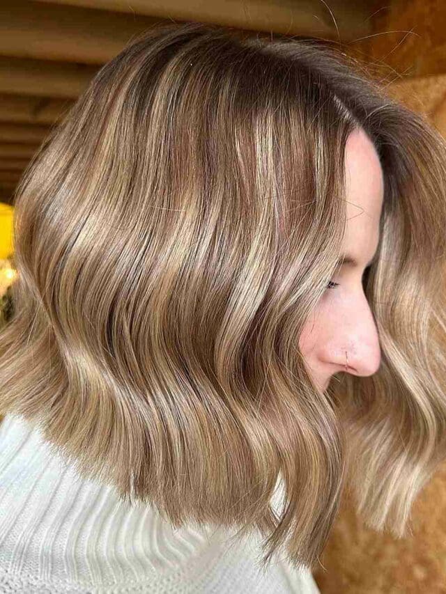 inspiração cabelo perolado curto para todos os rostos