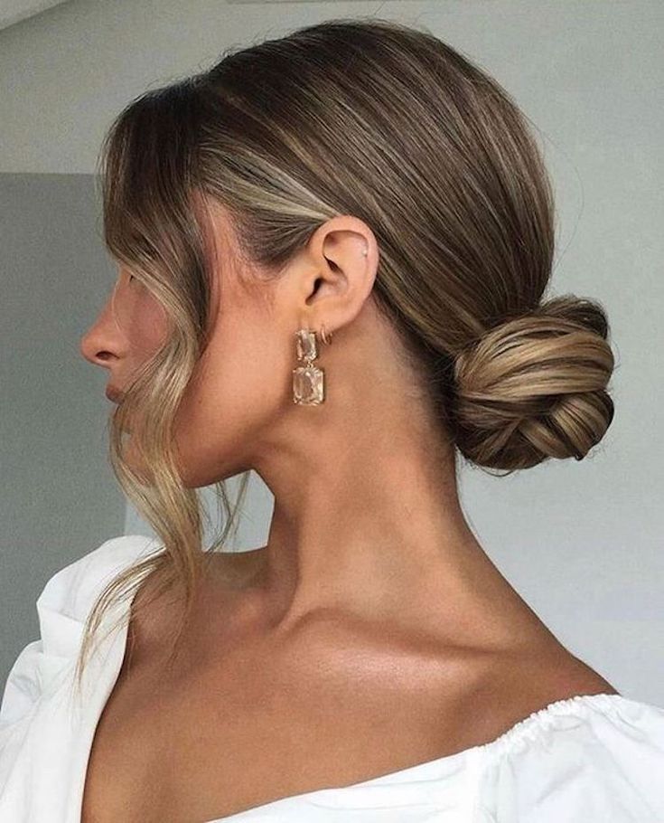 cabelo preso elegante