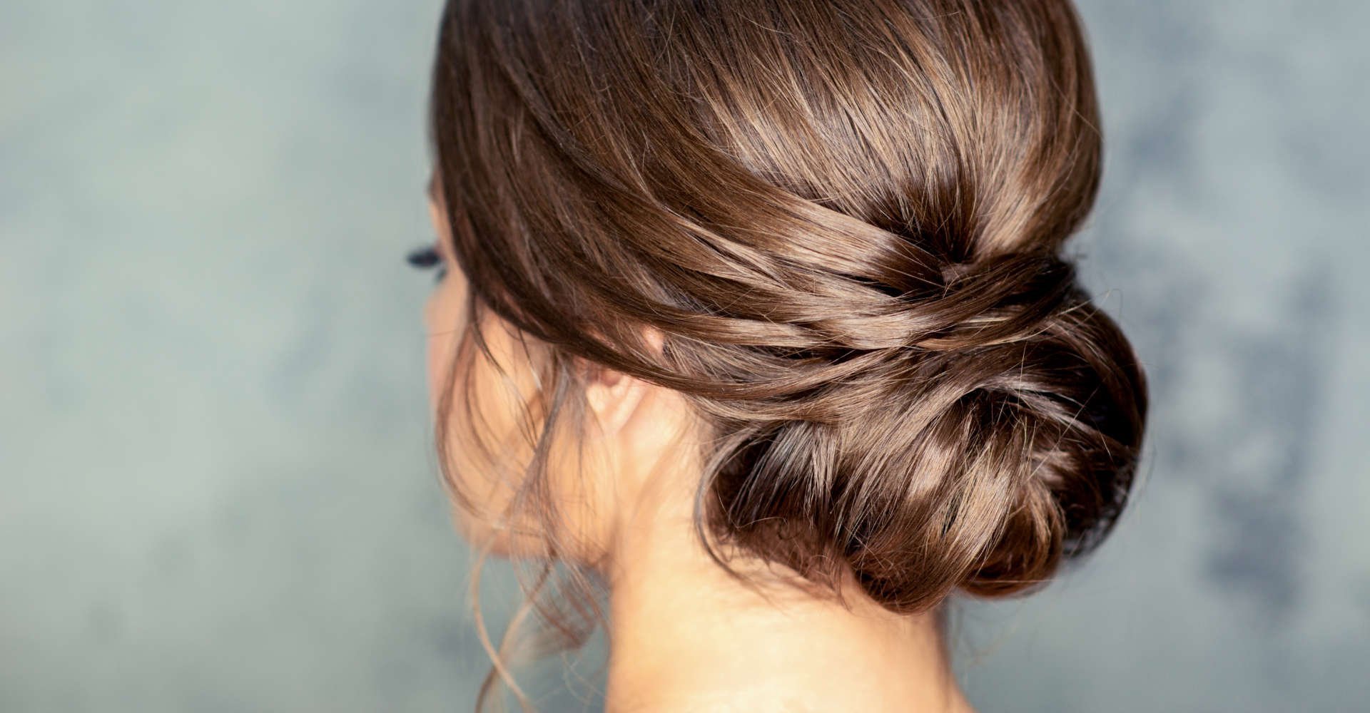 cabelo preso elegante