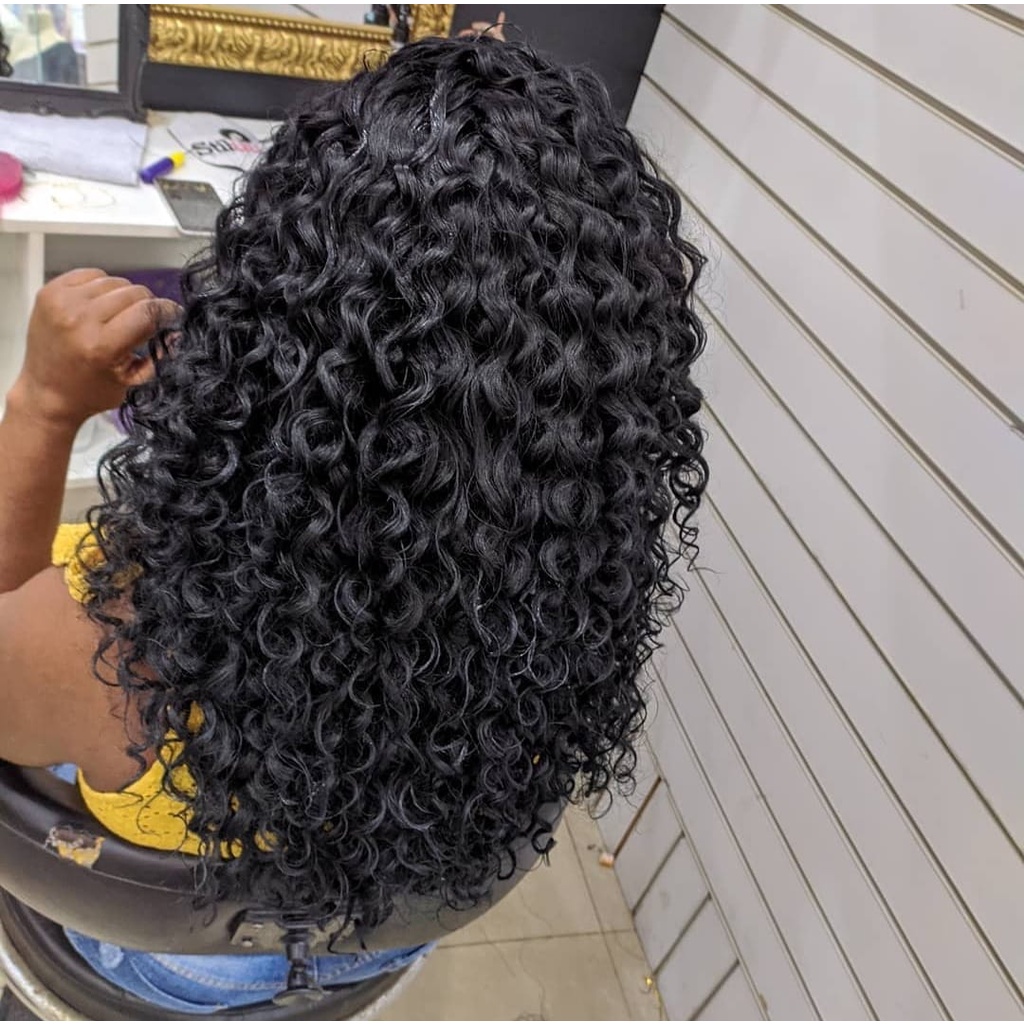 corte para cabelo preto cacheado