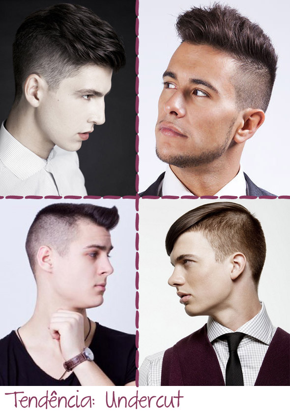 cabelo raspado masculino