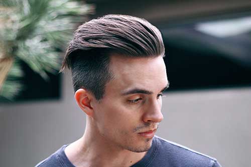 cabelo raspado masculino