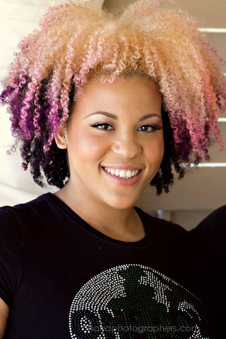 cabelo rosa claro tumblr