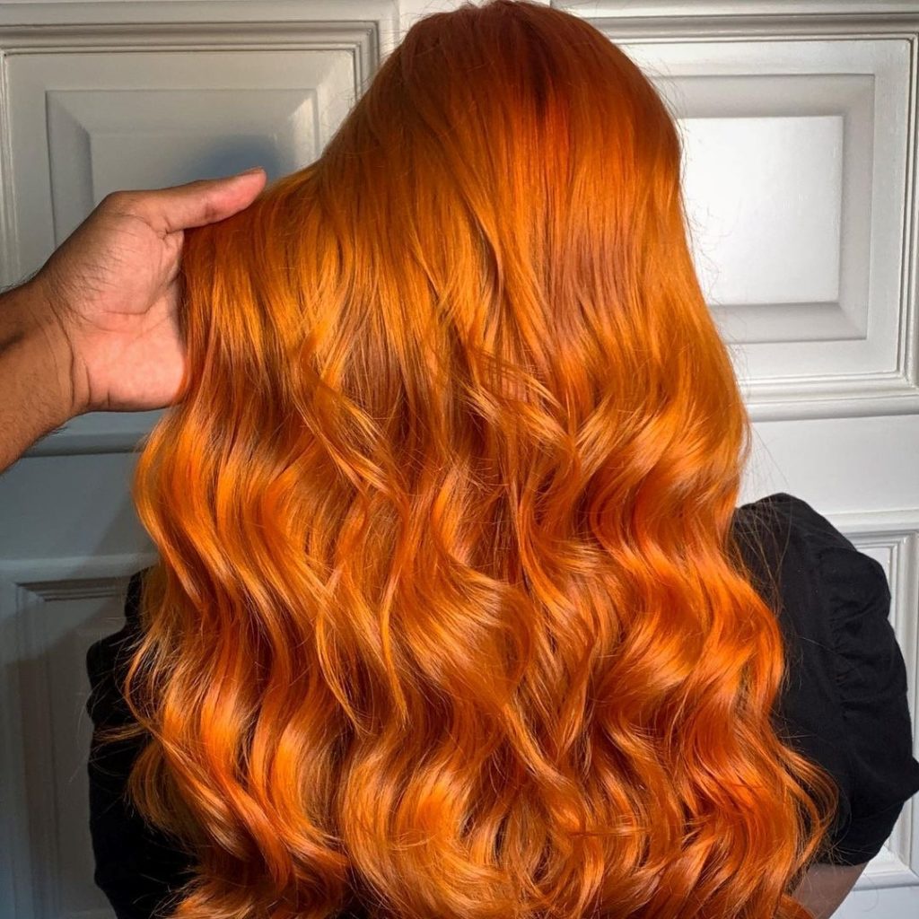 descoloração para ruivo