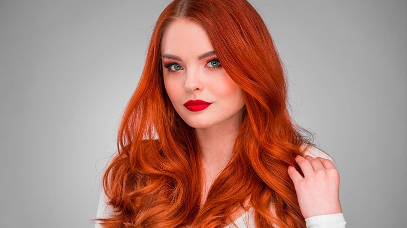 tendências cabelo ruivo inverno 2025