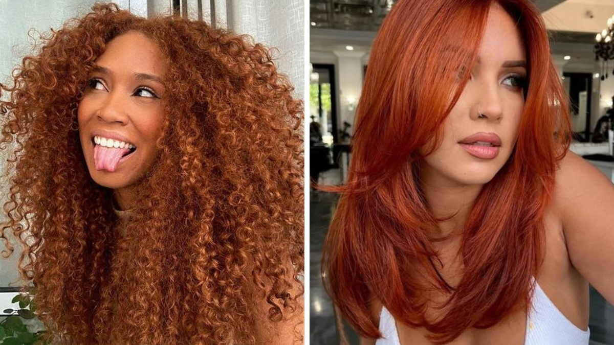 ruivo para pele morena