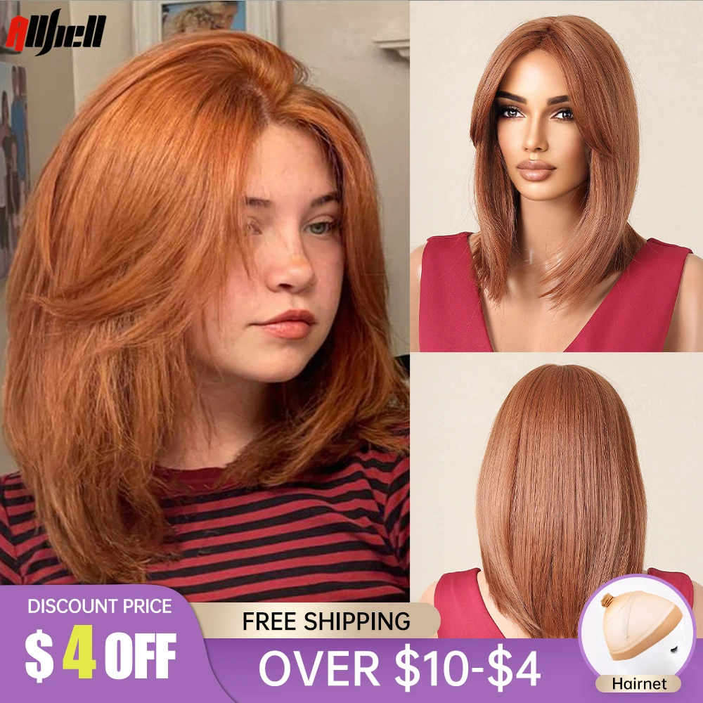 Retoque de raiz ruiva escura