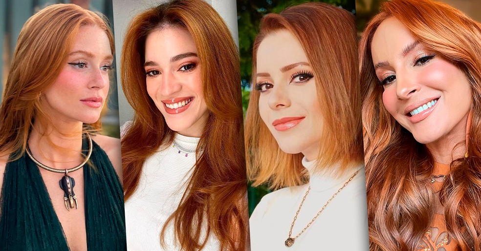 Como clarear raiz escura ruiva