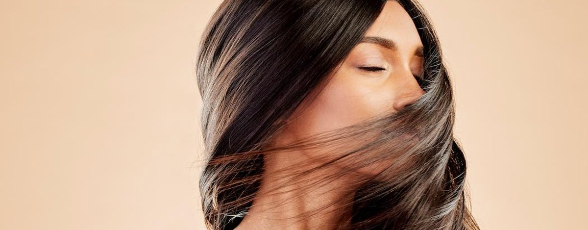 cabelo sedoso e hidratado