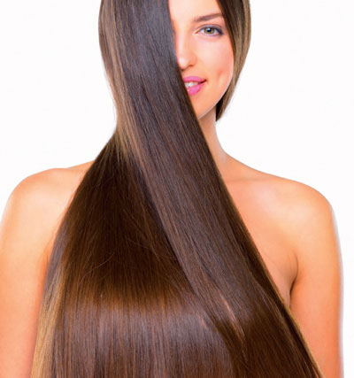 cabelo sedoso e sem pontas duplas