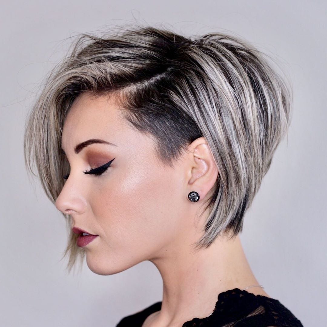 short bob para cabelo fino