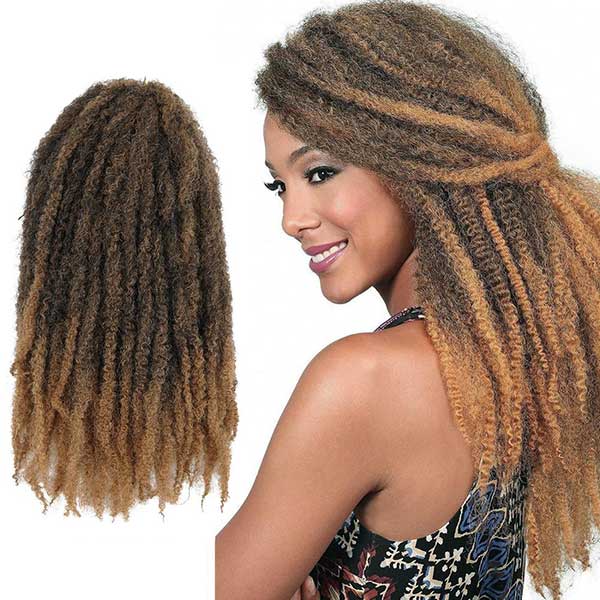 cabelo sintético cacheado