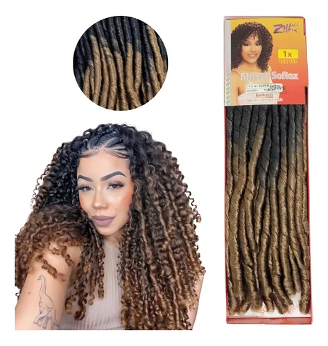 cabelo sintético cacheado