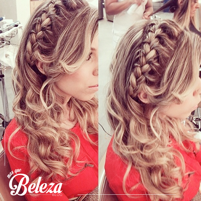 Penteados Semipresos com Trança para o Dia a Dia